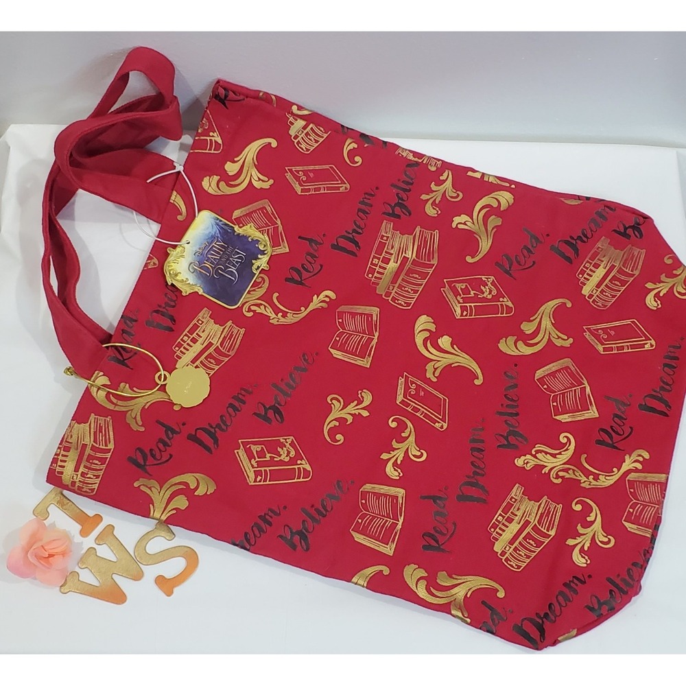Disney Beauty And The Beast  Tote‎ Bag